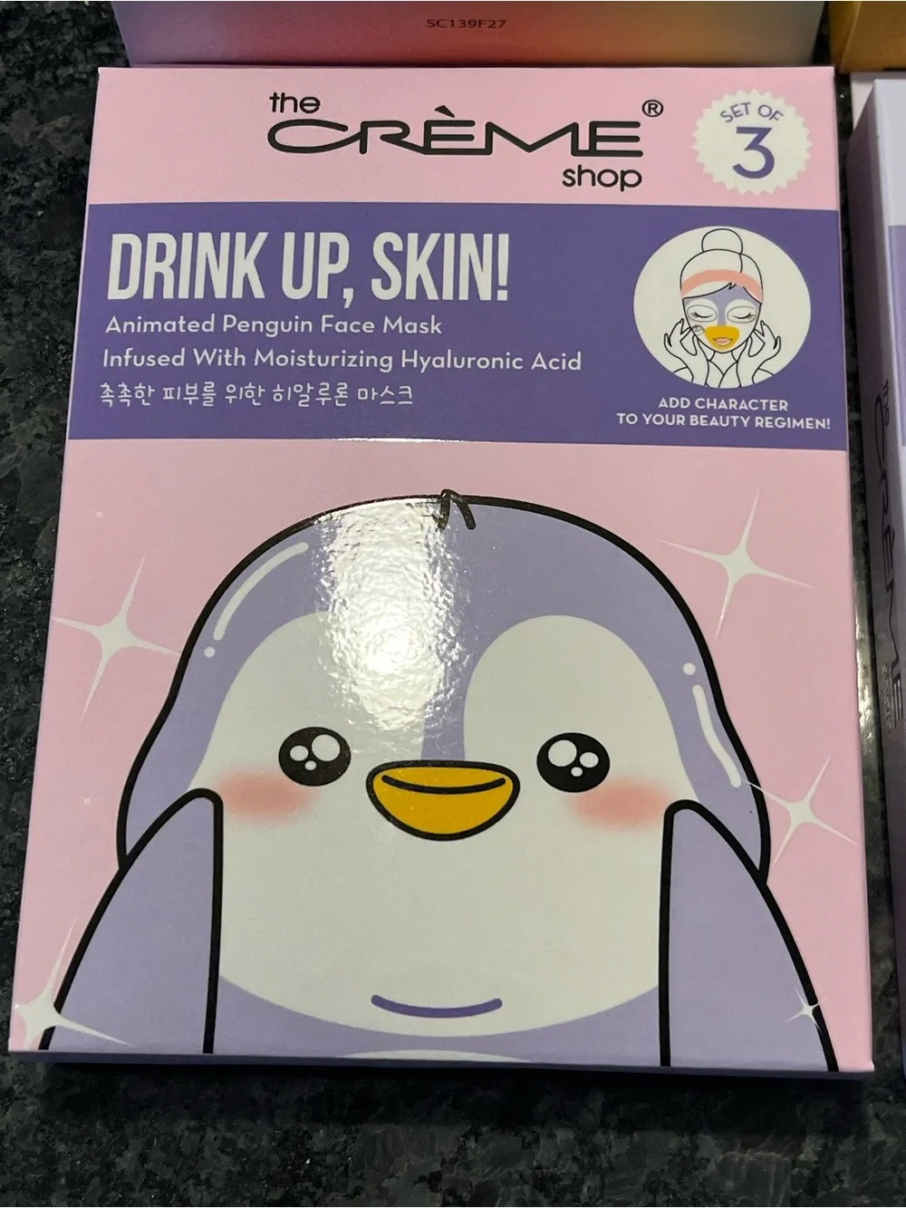 4 Boxes The Creme Shop Sheet Masks